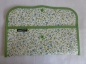 Preview: Cutlery bag Flora Green White-