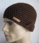 Preview: Ear cap cover hat-brown