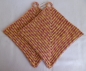 Preview: Potholder Cotton yellow old Pink