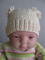Preview: Summer baby cap with ears-nature