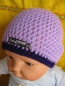 Preview: Baby caps-purple