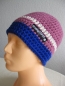 Preview: Beanie cap with reflect-stripe-heather