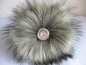 Preview: Fakefur Pompom Wolf with Button
