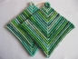 Preview: Potholders cotton green