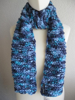 Lady-scarf-Jeansblue