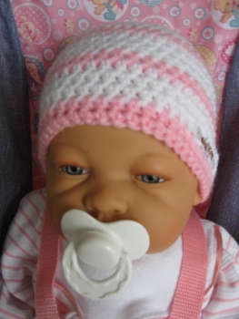Baby Newborn cap-pink