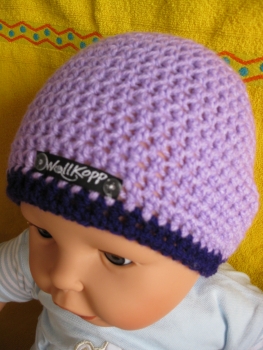 Baby caps-purple