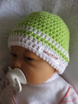 Summer Baby Newborn hat green