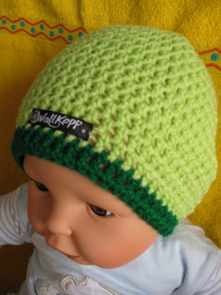 Baby caps-green